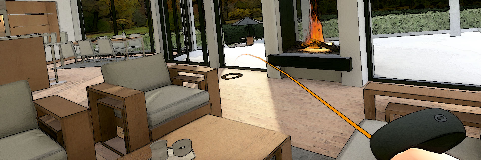 VR demo image on top
